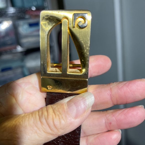 Vintage Pierre Cardin Belt Reversible - Picture 2 of 7